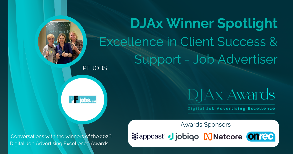 PF Jobs DJAx winners graphic