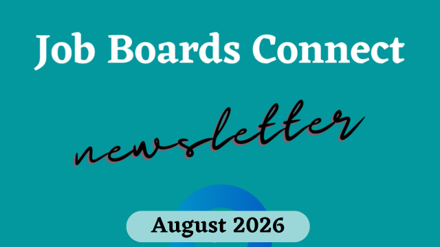 Job Boards Connect newsletter cover graphic